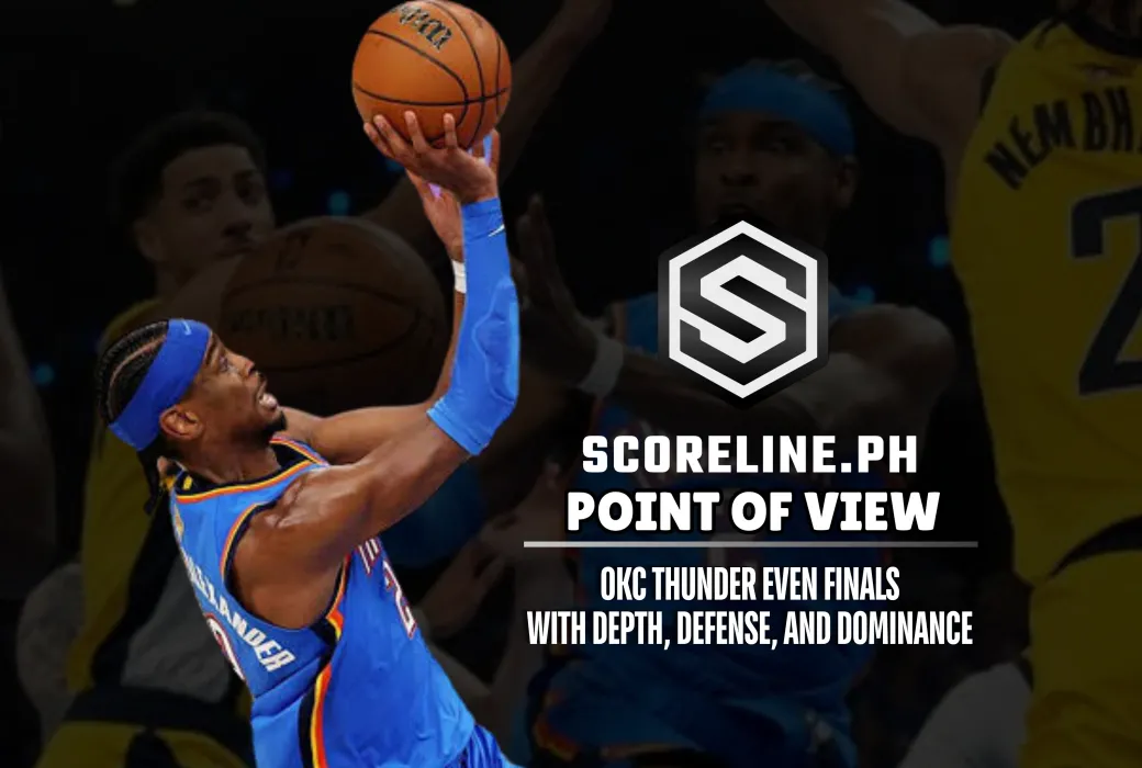 OKC wins Game 2 to tie the series.