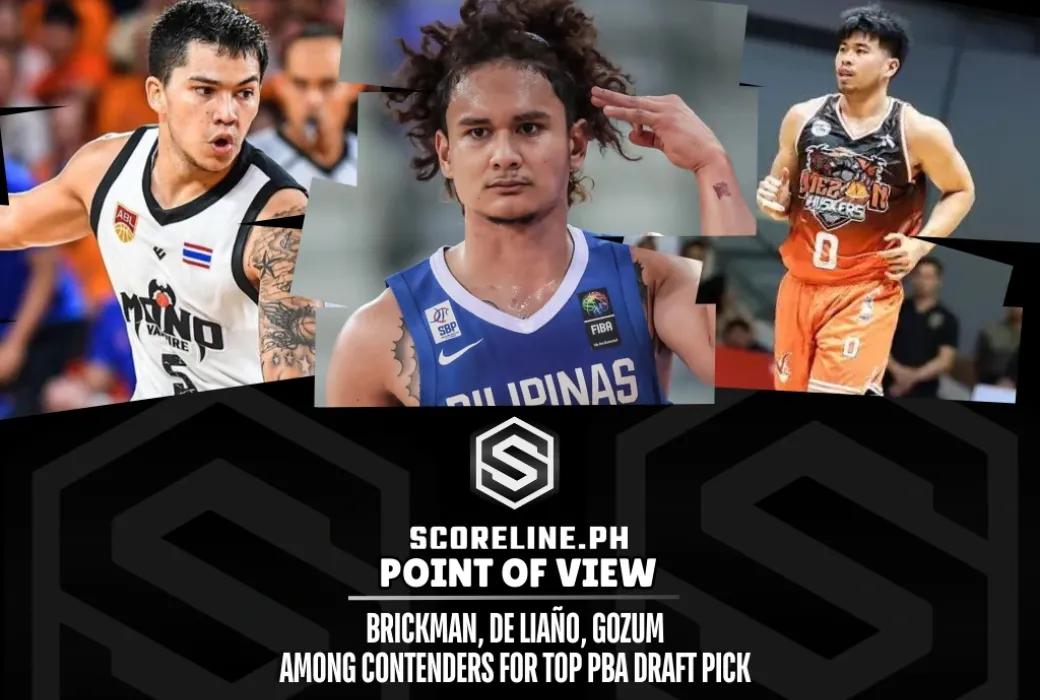 Brickman, De Liaño, Gozum among contenders for top PBA Draft pick