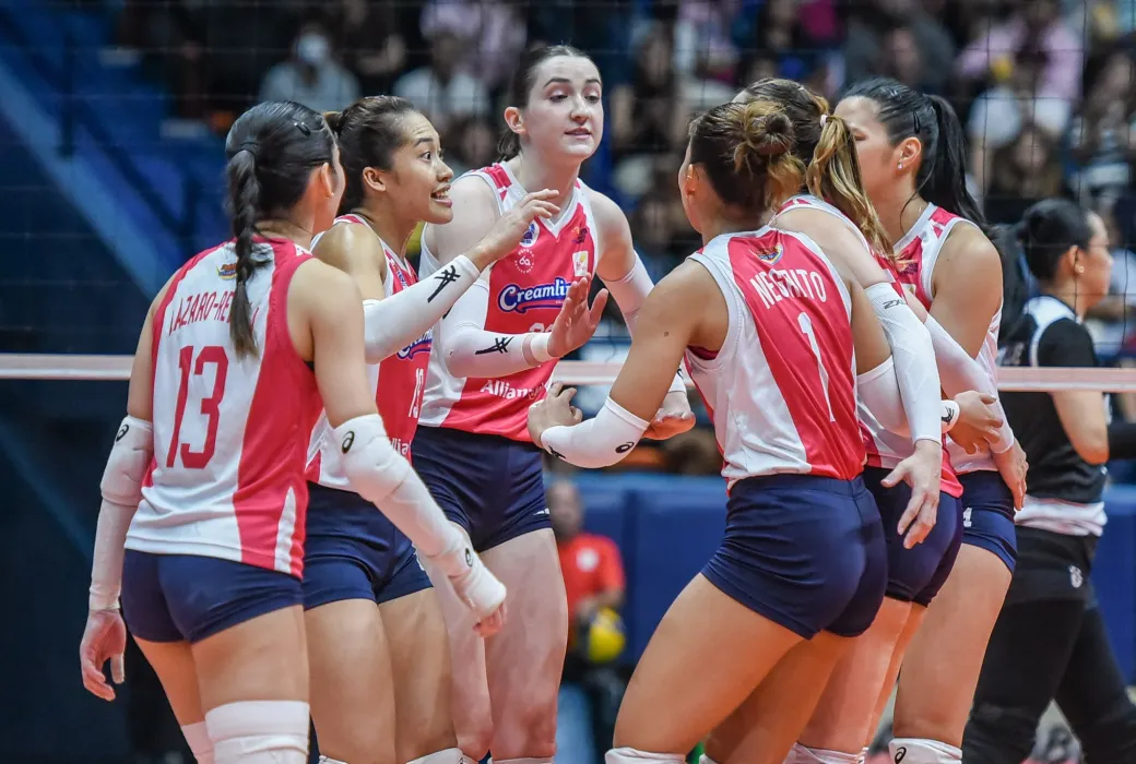 The Creamline Cool Smashers clipped Petro Gazz Angels’ wings in the knockout quarterfinals of the Premier Volleyball League (PVL) Reinforced Conference with a decisive victory.