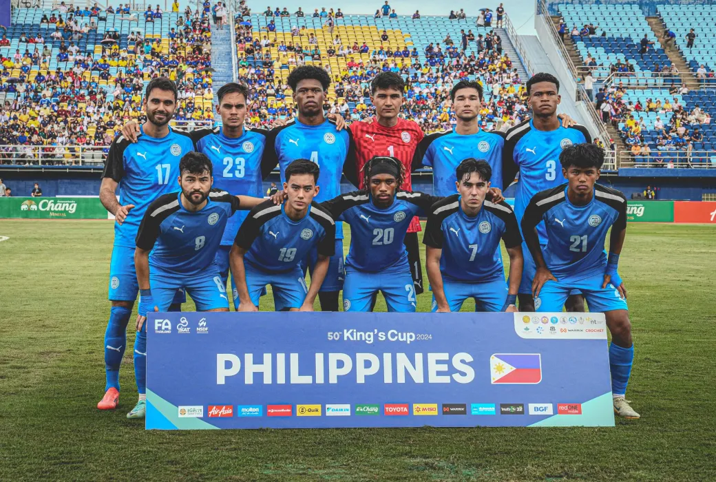 The Philippine Men’s National Football Team earned a podium finish in the 2024 King’s Cup after defeating Tajikistan, 3-0, on Monday, October 14, at the Tinsulanonda Stadium in Songkhla, Thailand.