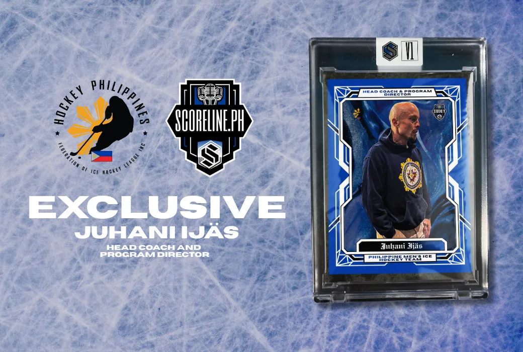 Coach Jay of Philippine Men's National Ice Hockey Team