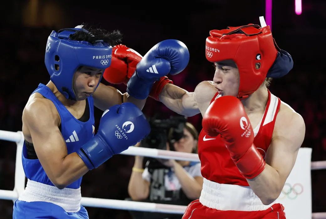 Filipina boxer Aira Villegas wraps up her maiden appearance in the 2024 Paris Games after bagging bronze in the women’s 50kg semifinals at the Roland Garros Stadium on Wednesday, August 7 (Manila time).