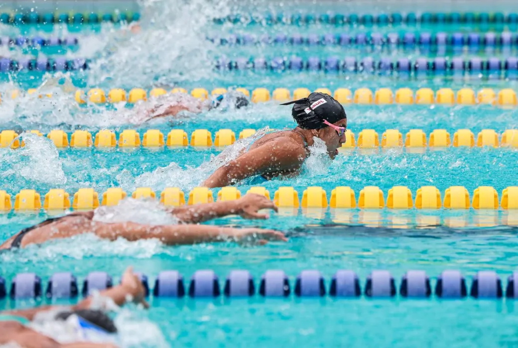 Swimmer Jasmin Mojdeh of Region IV-A CALABARZON made sure her last Palarong Pambansa stint would be a memorable one as she shattered her previous record in secondary girls 200m butterfly event at the Cebu City Sports Center on Thursday, July 11.