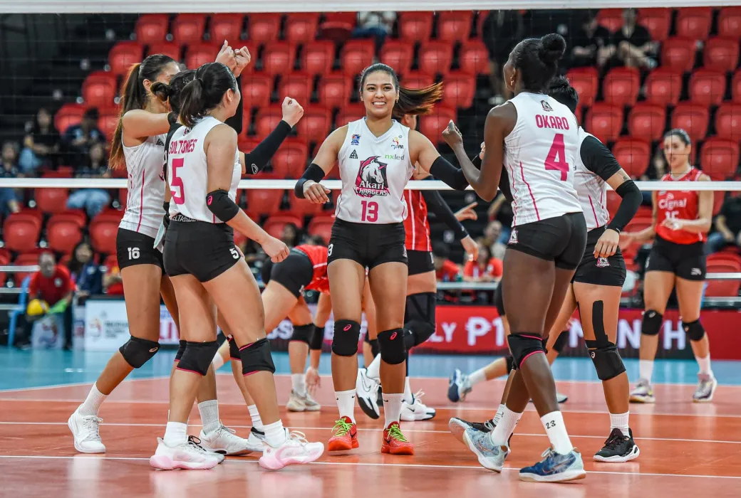 Akari came out on top as the league’s last undefeated team after dealing Cignal its first loss in the 2024 Premier Volleyball League (PVL) Reinforced Conference at the PhilSports Arena on Tuesday, August 6.