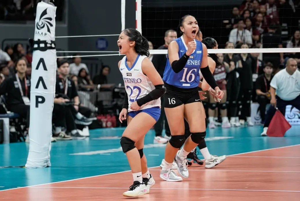 Ateneo de Manila University Blue Eagles against University of the Philippines Fighting Maroons