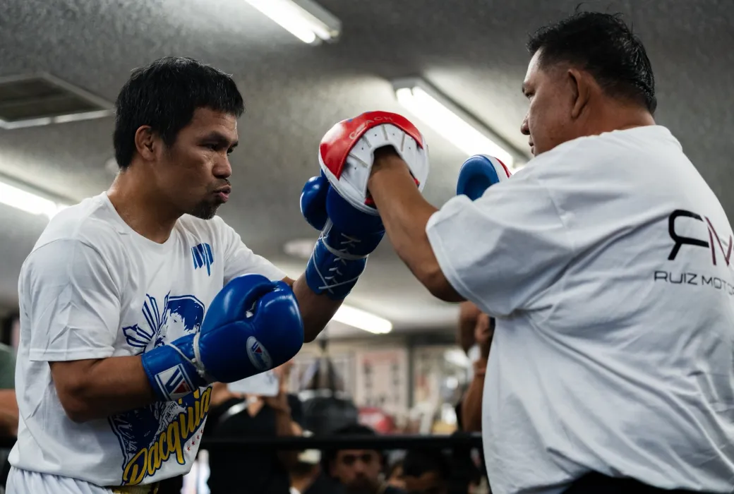 Manny Pacquiao & Buboy Fernandez