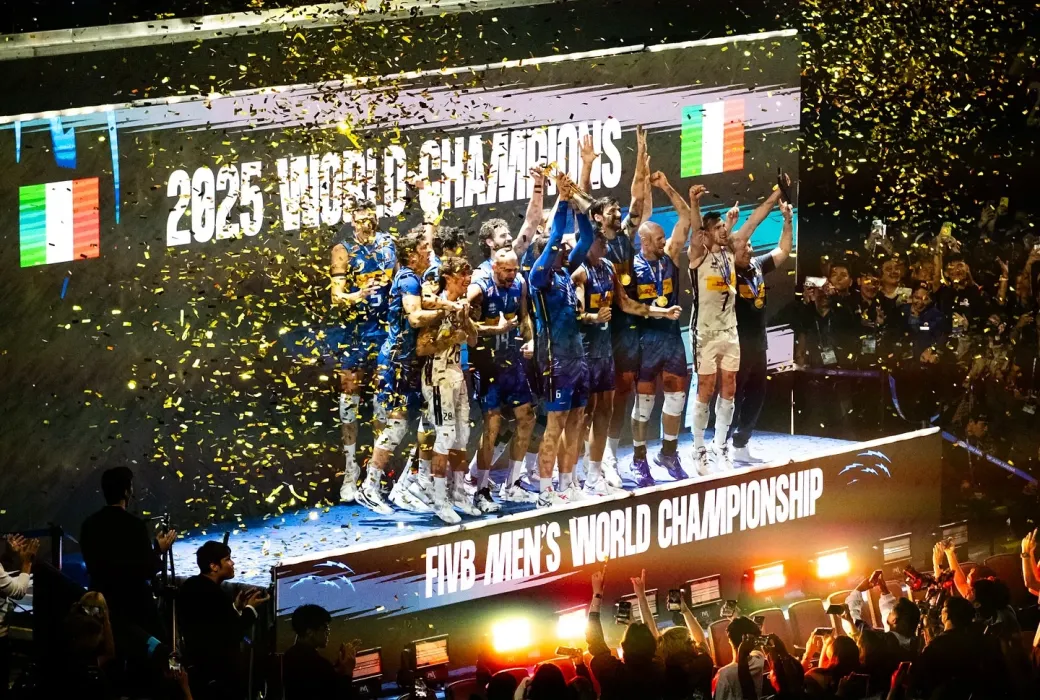 Italy captured gold in the 2025 FIVB Men's World Championship