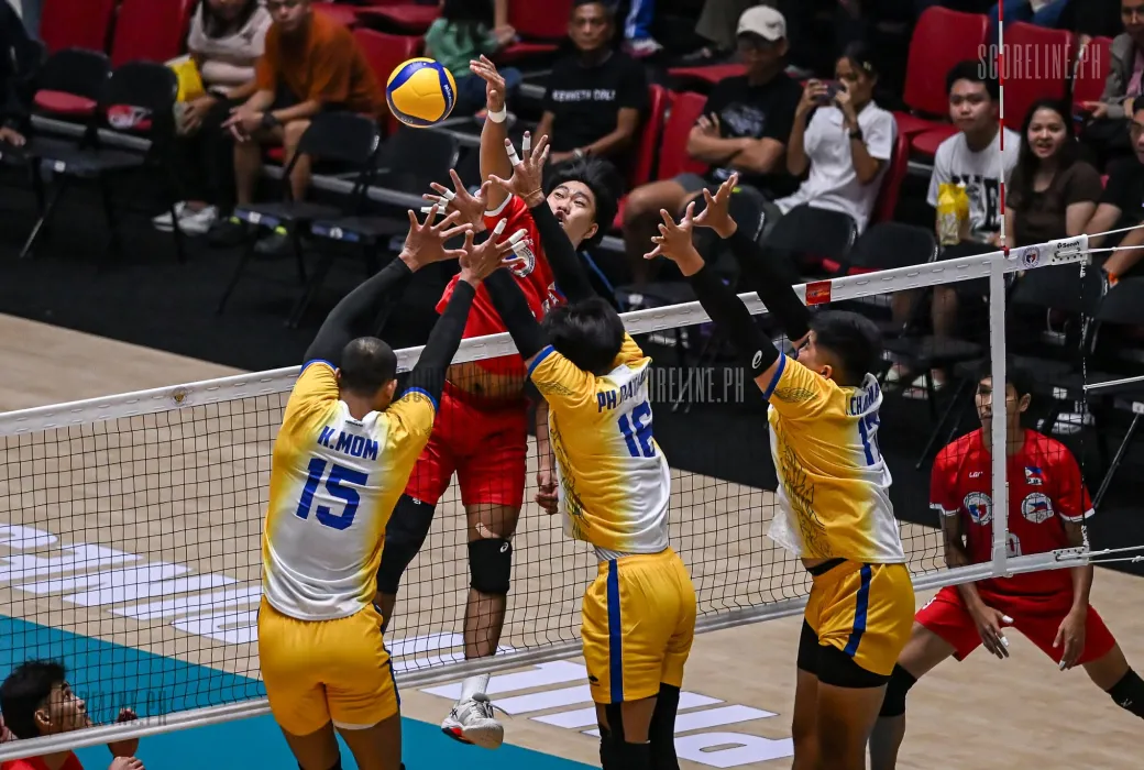 Alas Pilipinas vs. Cambodia in 6th SEA V League (Credits POC)