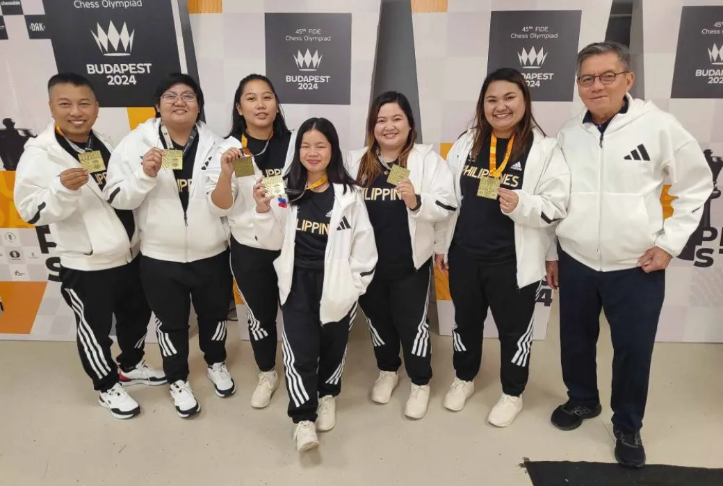 The Filipina woodpushers made a historic mark for the Philippines after winning the gold medal in Group B and finishing 24th overall in the 45th FIDE Chess Olympiad women’s division in Budapest, Hungary. 