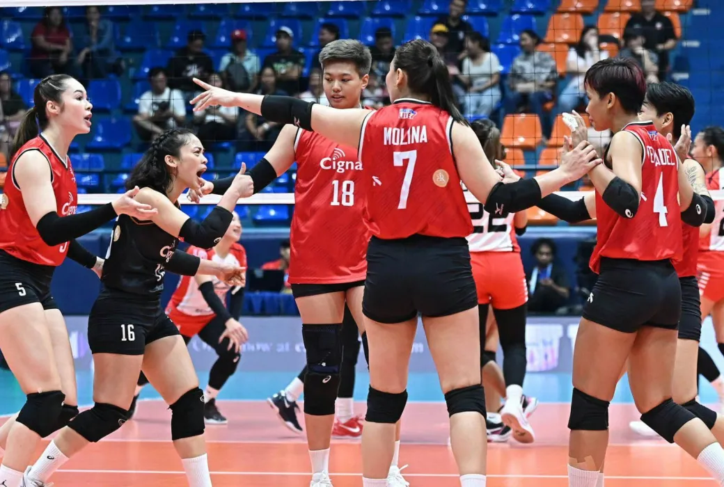 Cignal overcame a second frame deficit to win the next two, 25-19, 20-25, 25-18, 25-21, against Chery Tiggo in the 2024-25 Premier Volleyball League (PVL) All-Filipino Conference at the FilOil EcoOil Centre on Thursday, November 21.