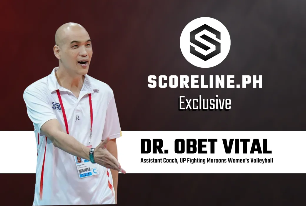 Dr. Obet Vital is the new Assistant Coach of the UP Fighting Maroons Women's Volleyball Team