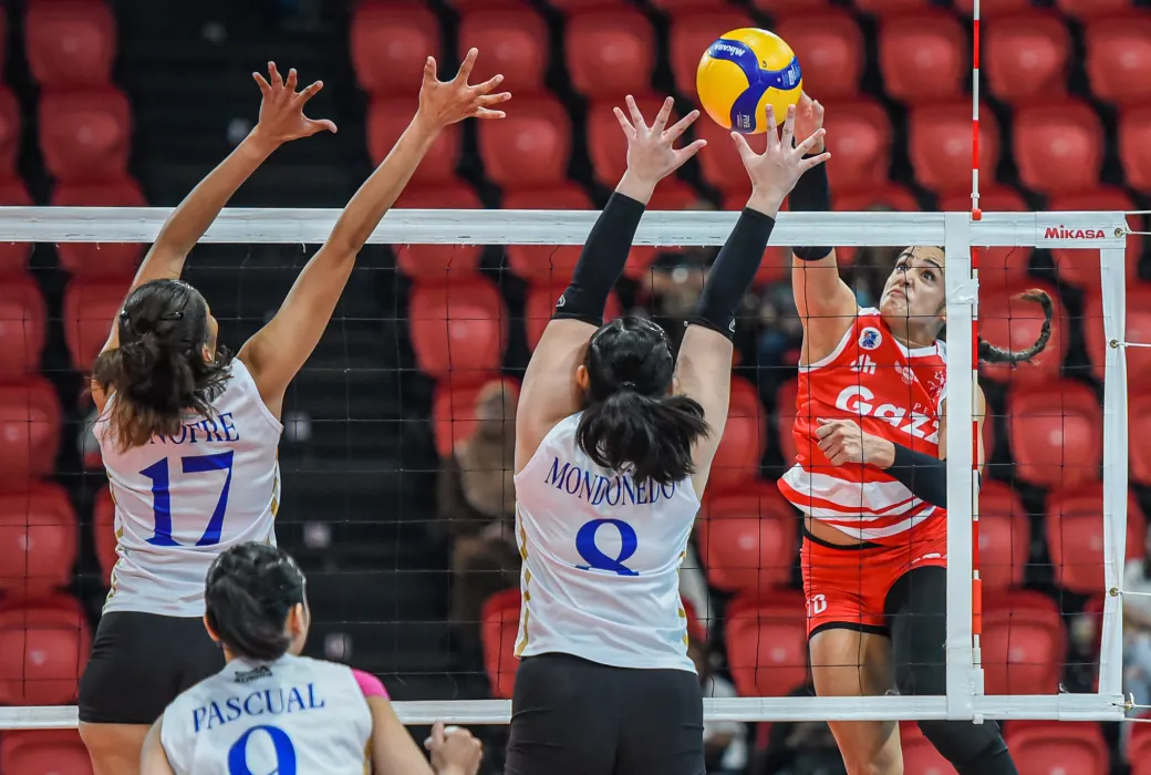 Brooke Van Sickle and Wilma Salas joined forces to power the Petro Gazz Angels past the ZUS Coffee Thunderbelles in 2024 Premier Volleyball League (PVL) Reinforced Conference held at PhilSports Arena on Thursday, July 18.