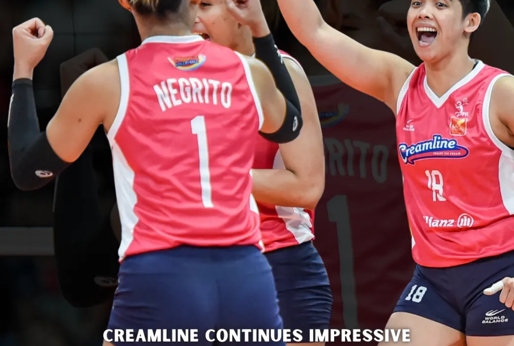 Creamline Cool Smashers triumph over Capital1 Solar Spikers