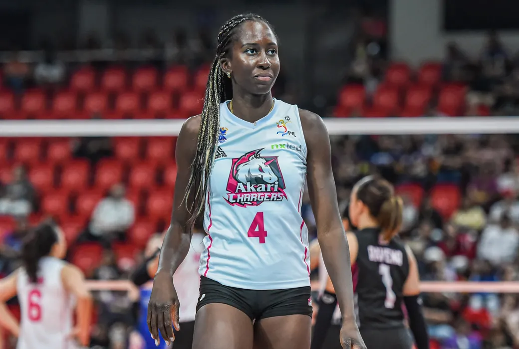 It took Akari import Oly Okaro just two matches to etch her name in the record books of the Premier Volleyball League (PVL).