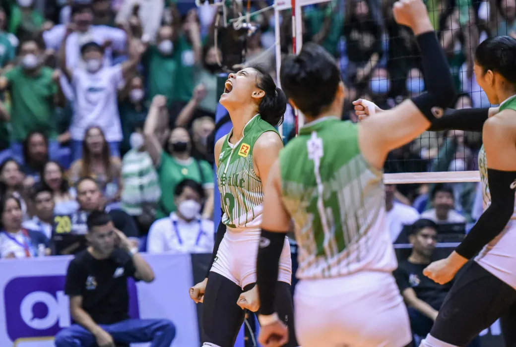 As the Alas Pilipinas Women made their way to Japan for their training camp, the nationals will be missing the services of De La Salle University's Angel Canino due to duties and responsibilities with the Lady Spikers.