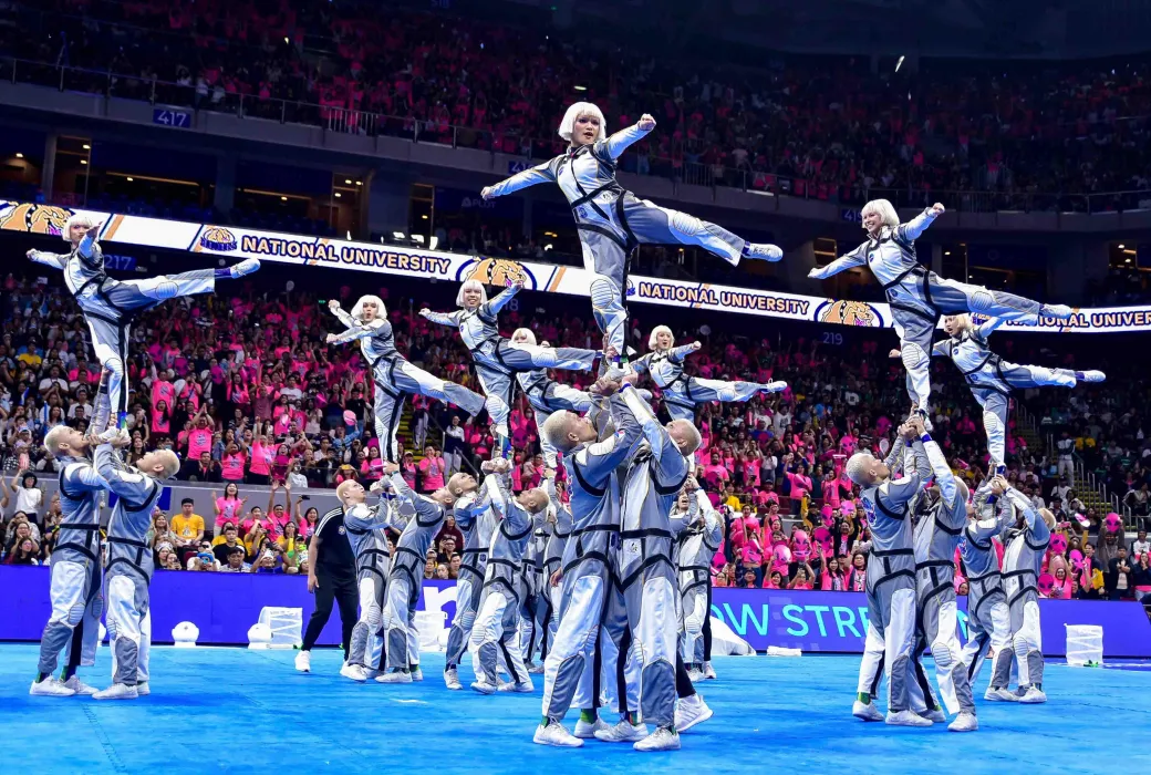 National University ruled the UAAP Season 87 Cheerdance Competition, claiming its eight title overall with a breathtaking, space-themed performance on Sunday, December 1, at the Mall of Asia Arena in Pasay City.