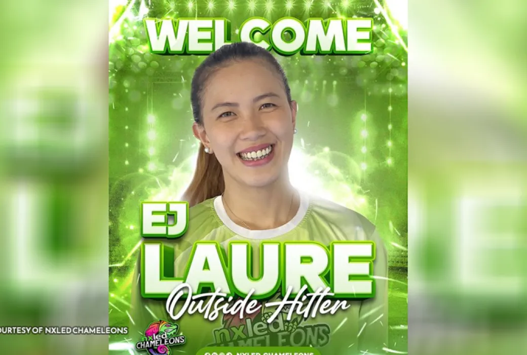 EJ Laure has signed with Nxled for the ongoing 2024-25 Premier Volleyball League (PVL) All-Filipino Conference. 