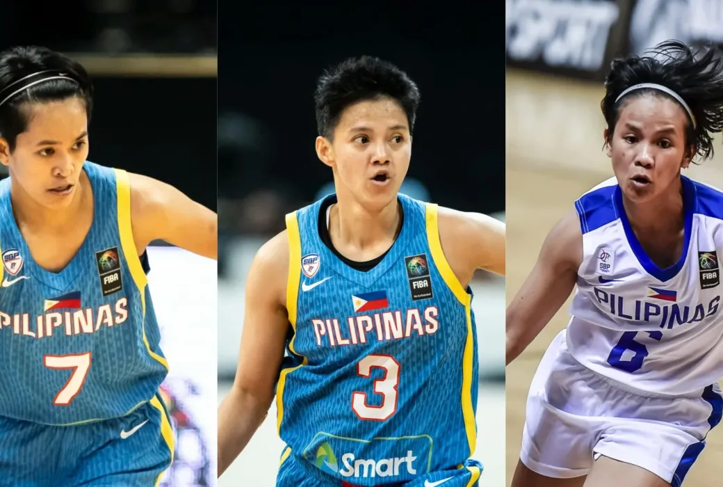 (L-R) JANINE PONTECOJS, AFRIL BERNARDINO, AND CHACK CABINBIN