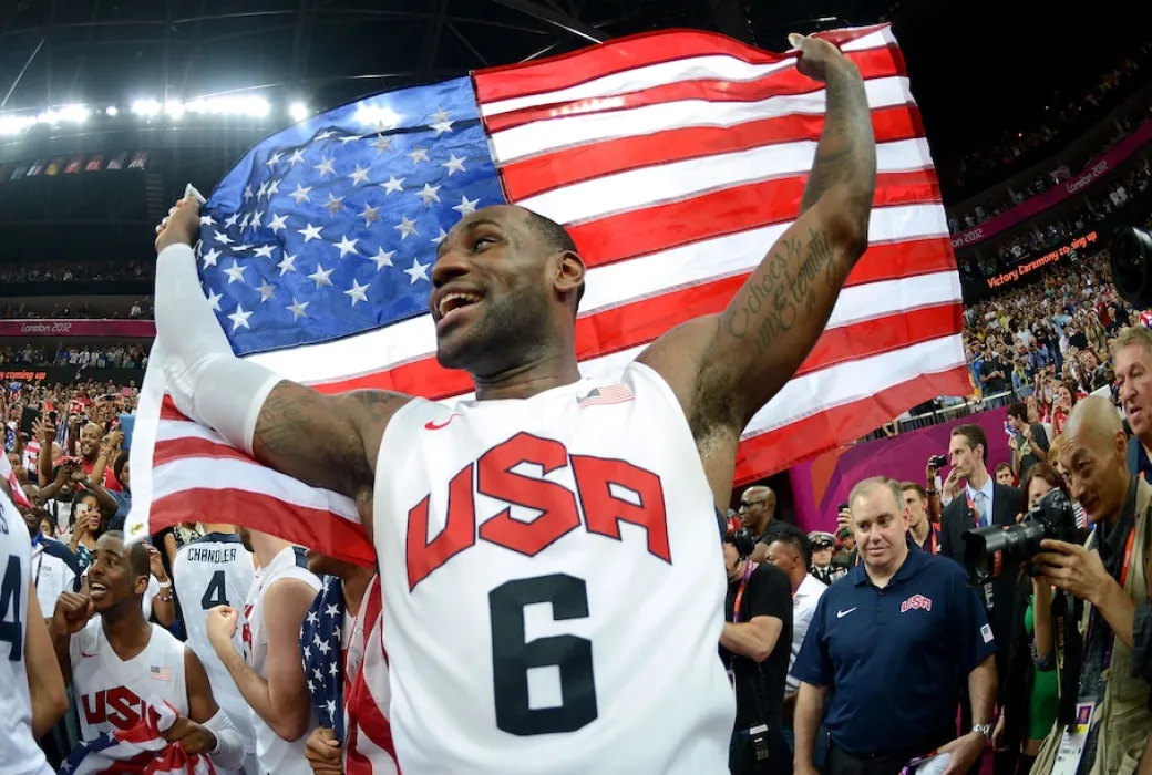 LeBron James was selected by his Team USA peers across all sports to be their 2024 flag bearer for the 2024 Paris Olympics.