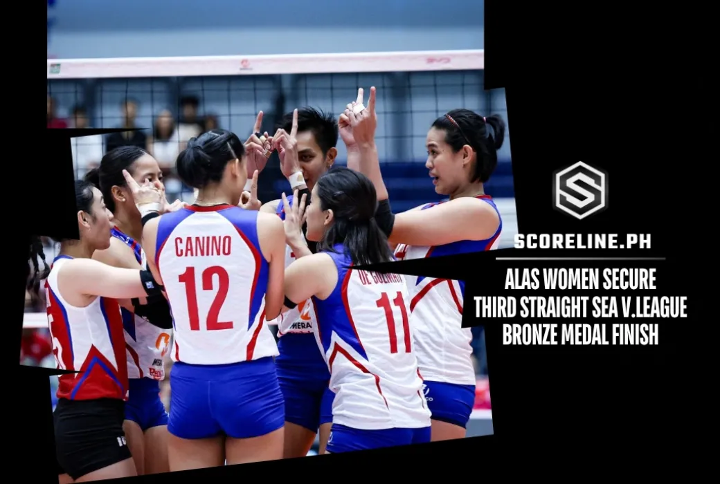 Alas Pilipinas Women bagged bronze in SEA V.League.