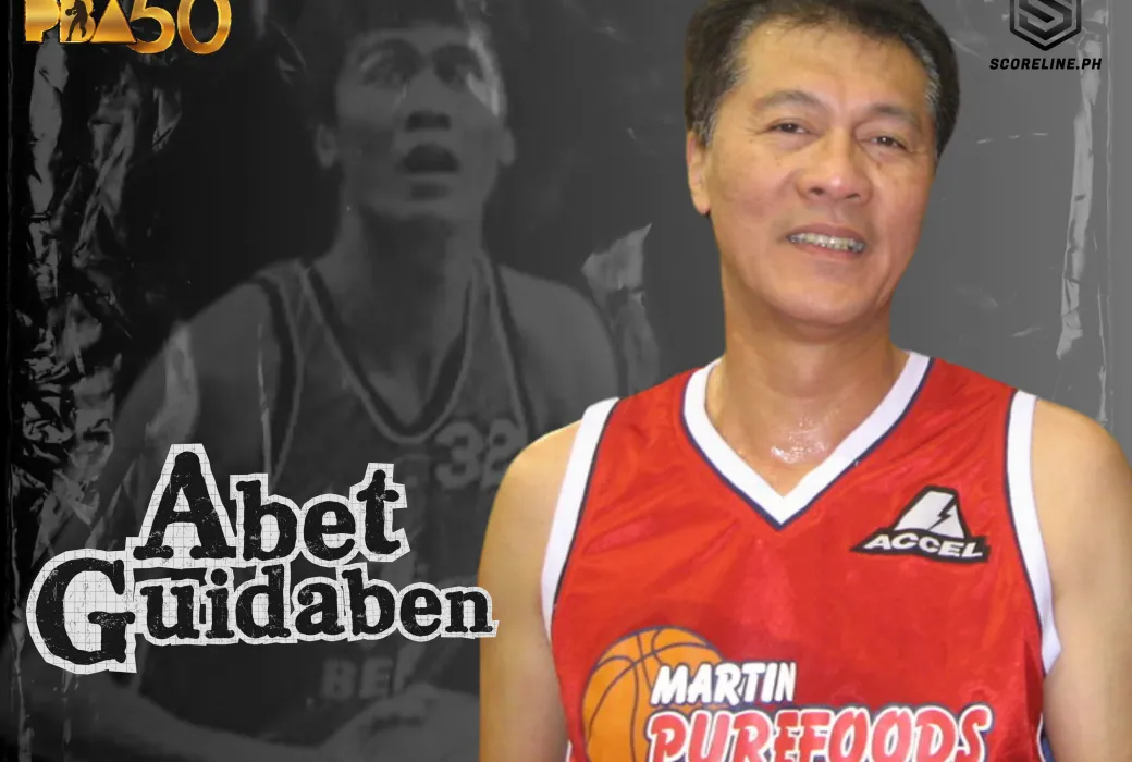 Alberto "Abet" Guidaben - PBA 50 Greatest Players (2000)