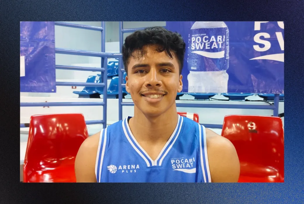 Isaiah Africano poses for Scoreline.ph during the PBA 50th Rookie Draft