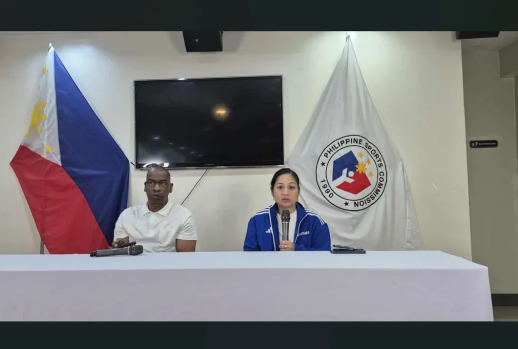 Gilas Coach Norman Black & SBP Exec. Dir. Erika Dy