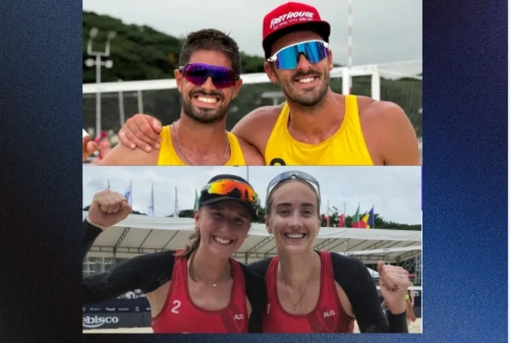 Italian & Australian Beach Volley team